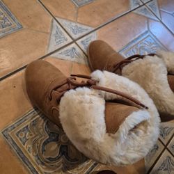 Brand New Boots BIGGEST SALE Style & Co Aubreyy Lace up boots, laced with fluffy faux fur, suede