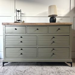 Stunning Refinished Pier 1 Dresser – 7 Drawers
