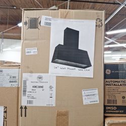 Bertazzoni 36 Inch Wall Mount Hood Matt Black