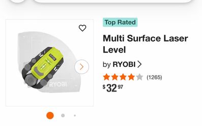 Ryobi Multi Surface Laser Level