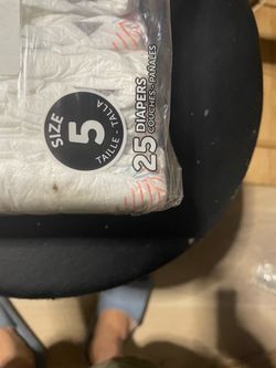 Pañales size 5.     Paquete 25