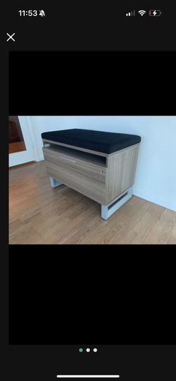 File Cabinet With Cushion SEAT
