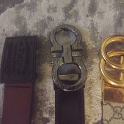 Guccii Polo faragamo Gucci Reversable All 3 Set 