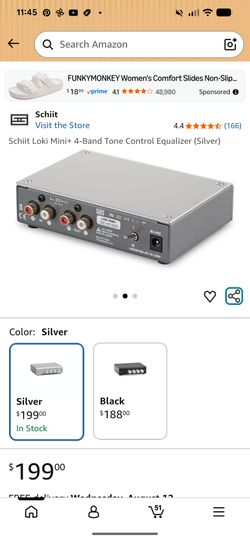 Mini 4 band tone equalizer