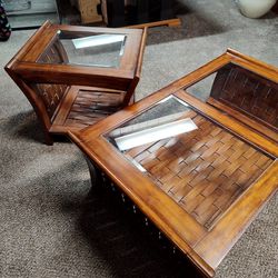 Coffee Table And End Table (Steinhafels) Good Quality