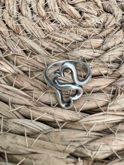 James Avery Heart to Heart Ring size 7
