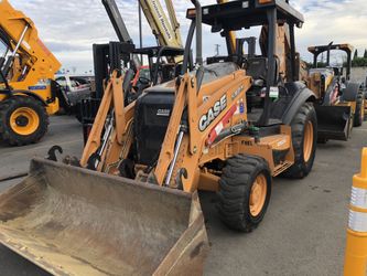Case backhoe