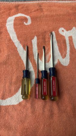 Vintage Craftsman Screwdrivers - Lot of 4