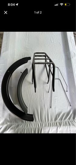 rear cargo rack & fender