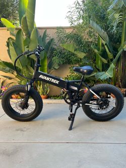 Avantrek Cybertrack 200 ebike upgraded
