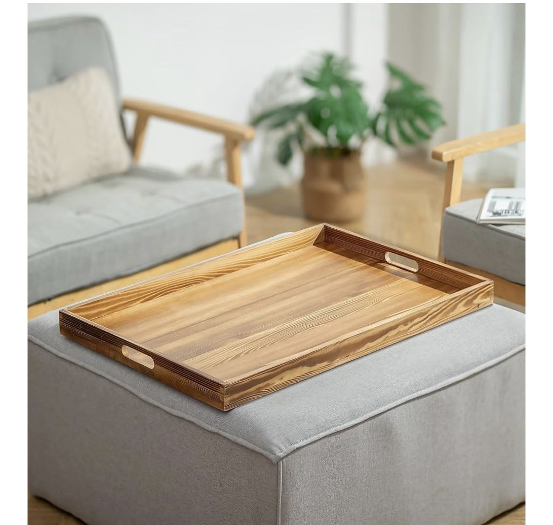 Extra Large Serving Tray 20”x30” Ottoman Size
