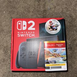 Nintendo Switch 2 Mario Kart Bundle + 12mo Online Membership & Expansion Pack