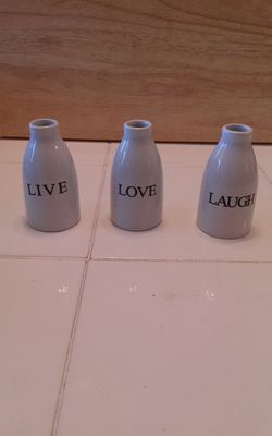 CERAMIC JARS SET 3