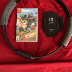 Nintendo Switch Ring Fit Adventure No Box Complete With Accessories