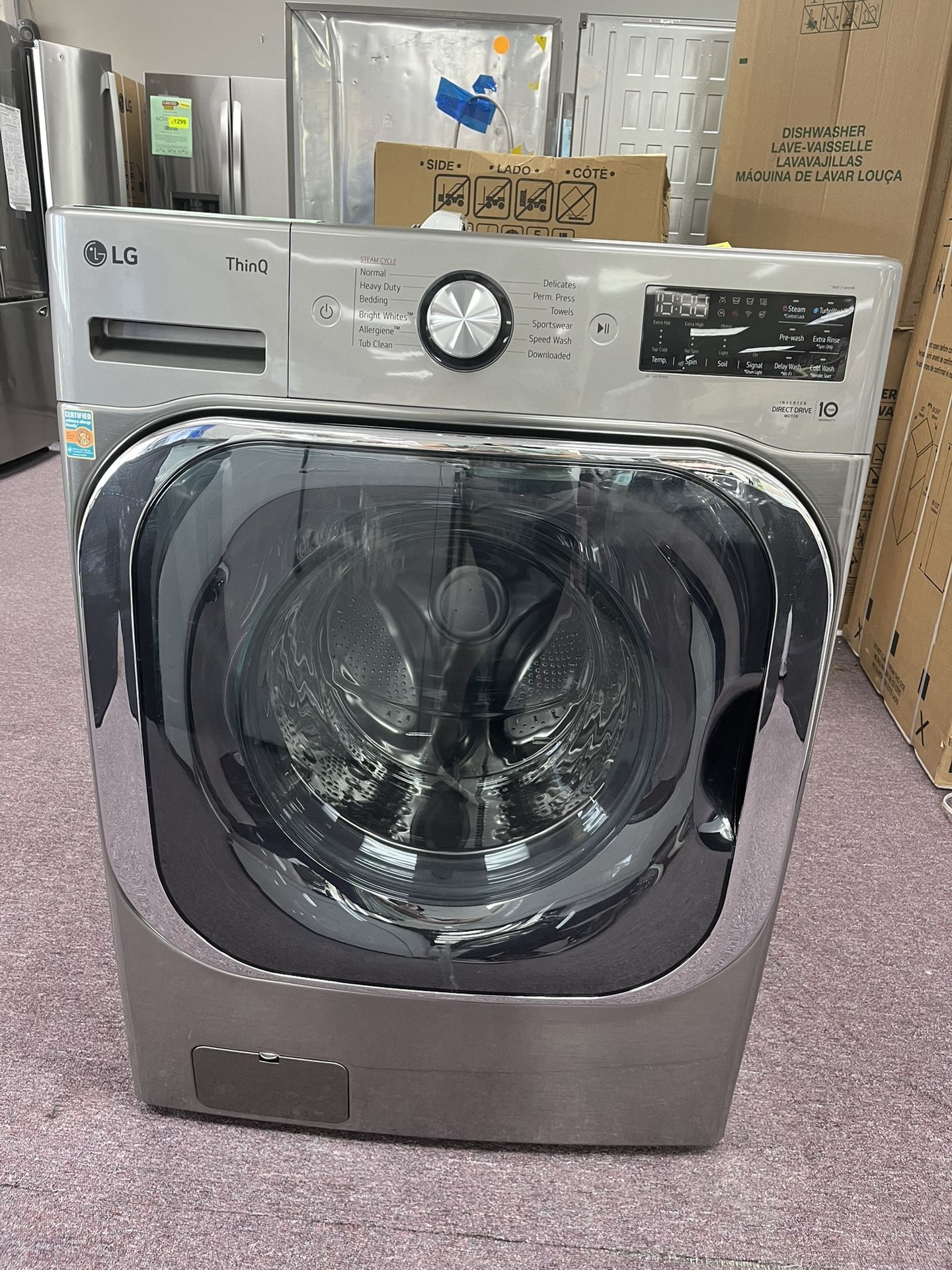 Washer, 29’wide Front Load LG Lavadora