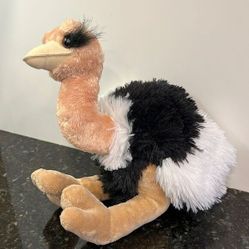 Ostrich plush wild republic. Size  15 inch plush 