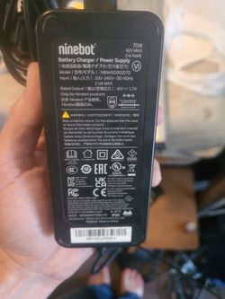 Ninebot Battery Charger Power Supply 70W