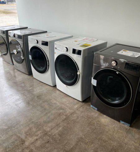 NEW Not Used Washers and Dryers 50% OFF Stackable