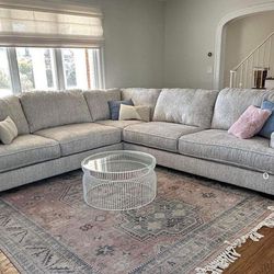 Rawcliffe 3 Piece Couch,& Sectional 