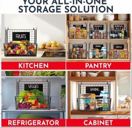 3 storage baskets