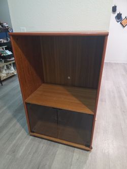 Rollable tv cabinet