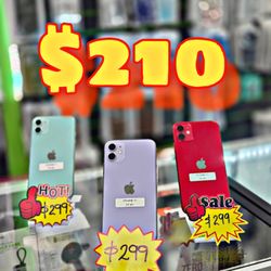  iPhone 11 – 64GB Only $210 ✨