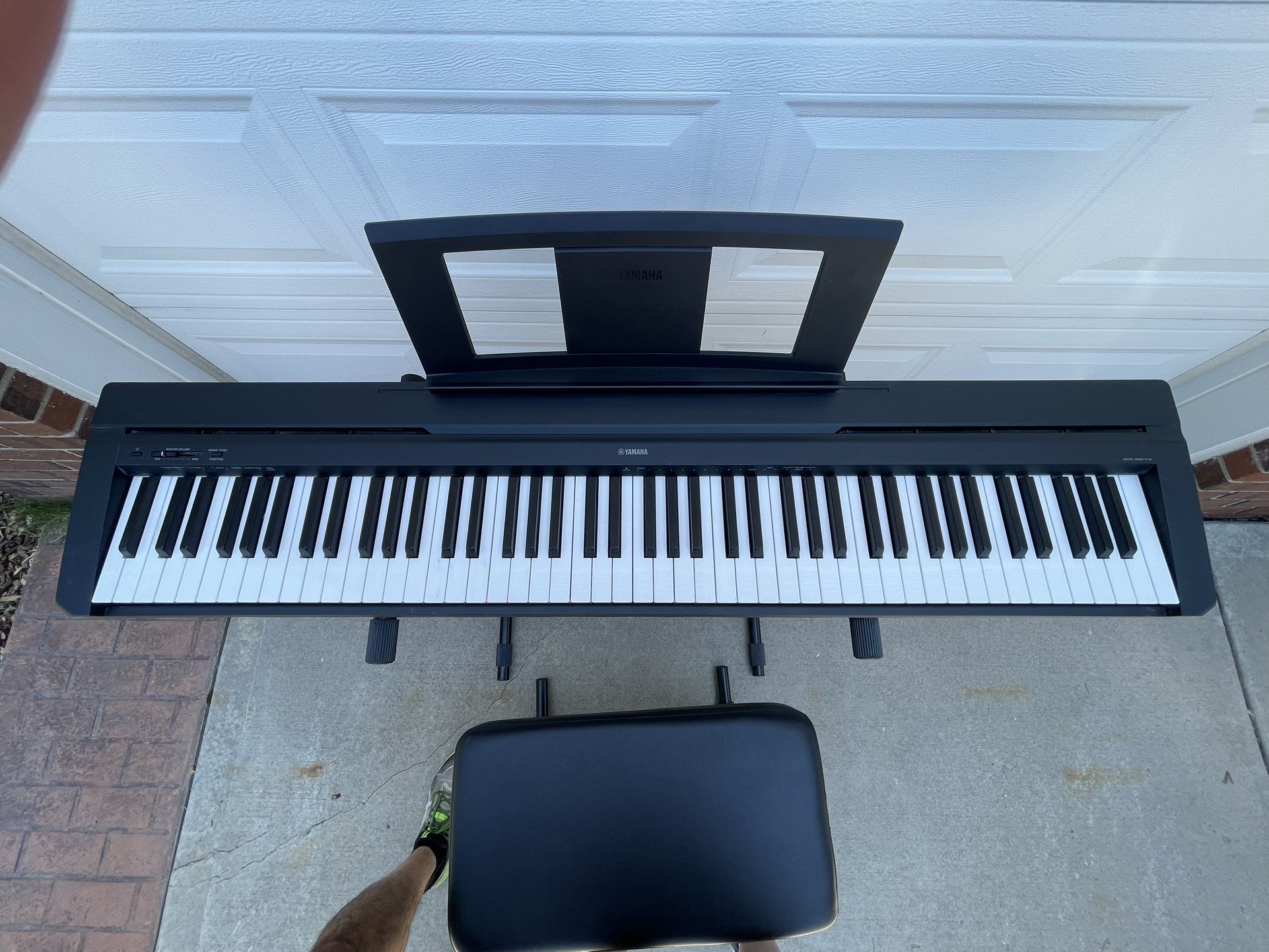 Yamaha Digital Piano -P-45 Stand And Bench