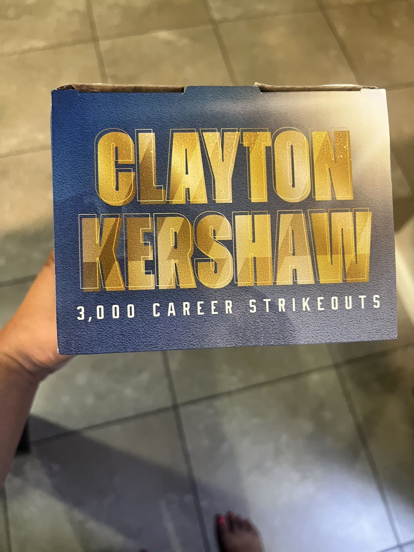 Kershaw 3000 Strikeout Bobblehead