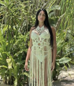 Tulum Crochet Dress