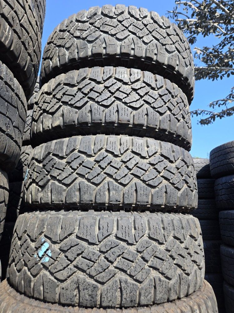 📣 275 65 18 Goodyear Tires Con 80% De Vida Las 4tires