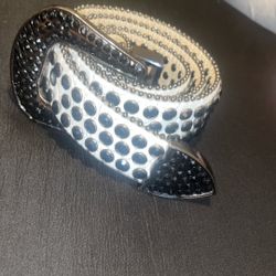 Rhinestone bb’s Belt
