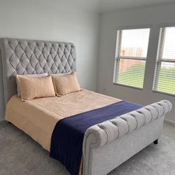 Almost New Luxury Queen Bed Frame 
