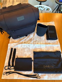 Dagne Dover Large Indi Black Diaper Bag