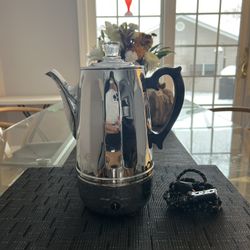 Auto-Perk Vintage 12 Cup Percolator 