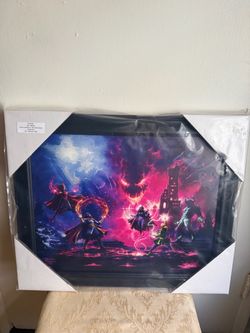 Thomas Kinkade Marvel Doctor Strange Canvas Art 16x20 (New w/ COA)