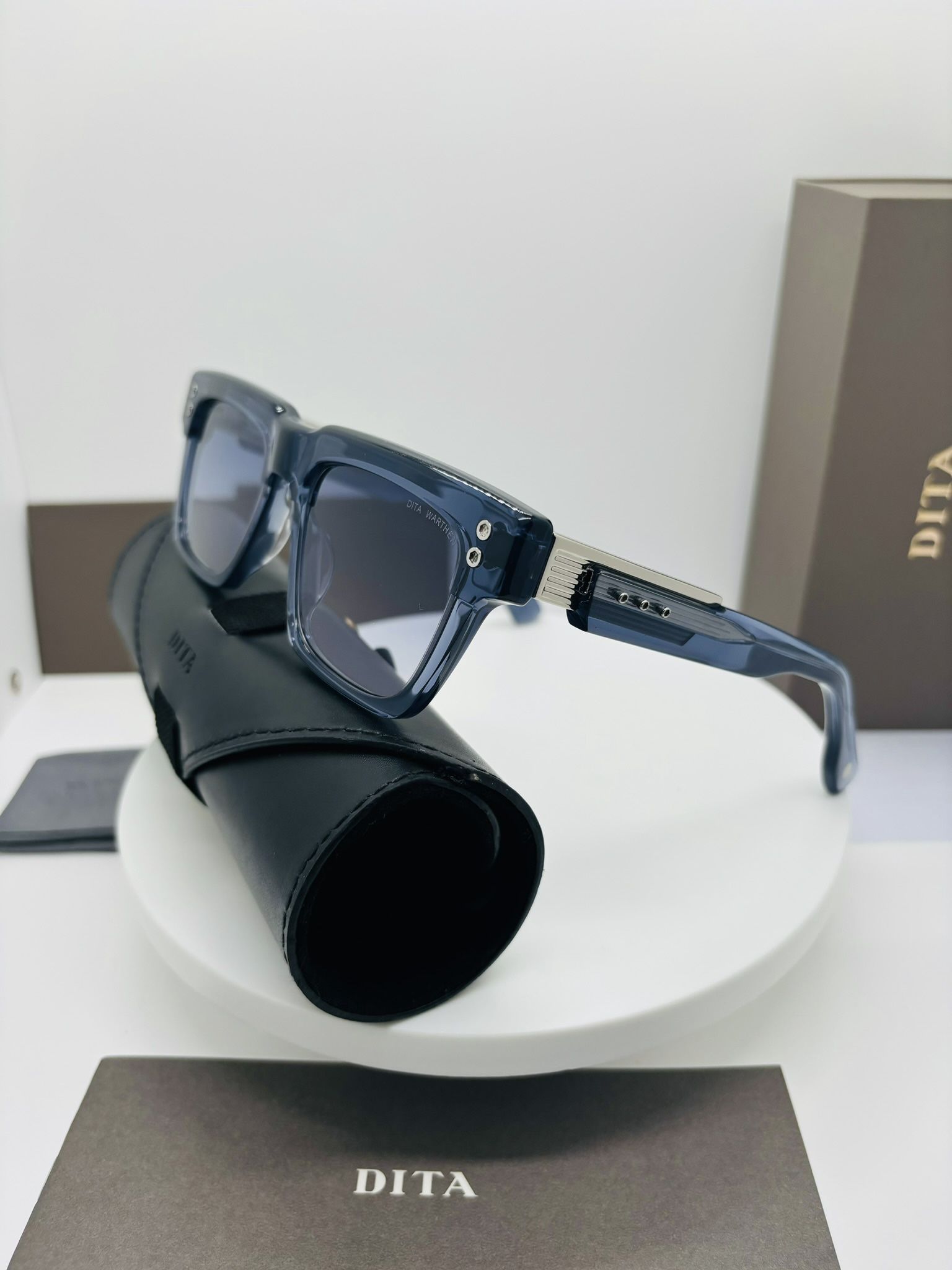 Dita Warthen Sunglasses Blue Frame