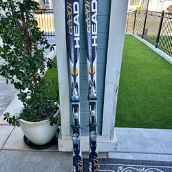 HEAD SKIS WITH BINDINGS 170cm