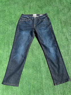 Frame Denim Men’s Straight Jeans in Deep Indigo - Classic Straight Fit - Size 29