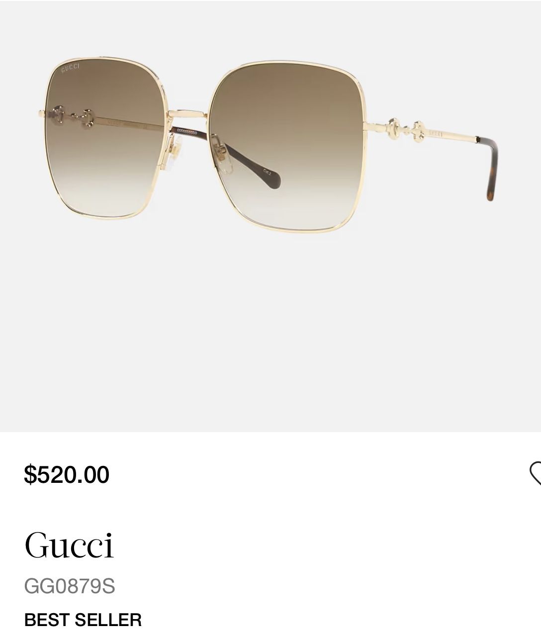 Gucci Sunglasses New