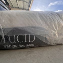 Lucid 10 Inch Twin Foam Bed