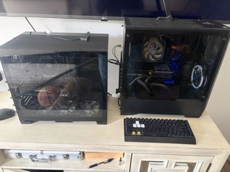 2 Gaming PCs Bundle – Ryzen 7 / RTX 3060 + Ryzen 5 / RX 6600