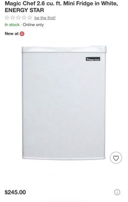 Mini fridge