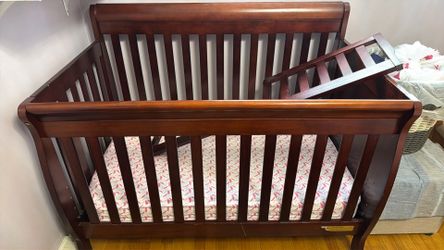 Hard wood crib kids