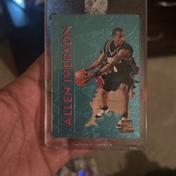 Allen Iverson  Rookie 1996 Pacific Crown PP-20 Platinum Rarest Of The Rare  