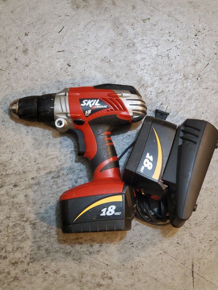 Skil 18V drill used in working condition