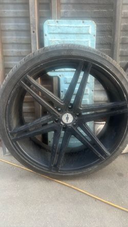 Chevy tired and rim