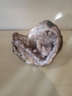 Amethyst Cactus Quartz Geode
