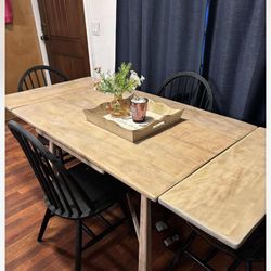 Rustic Wood Dining Table