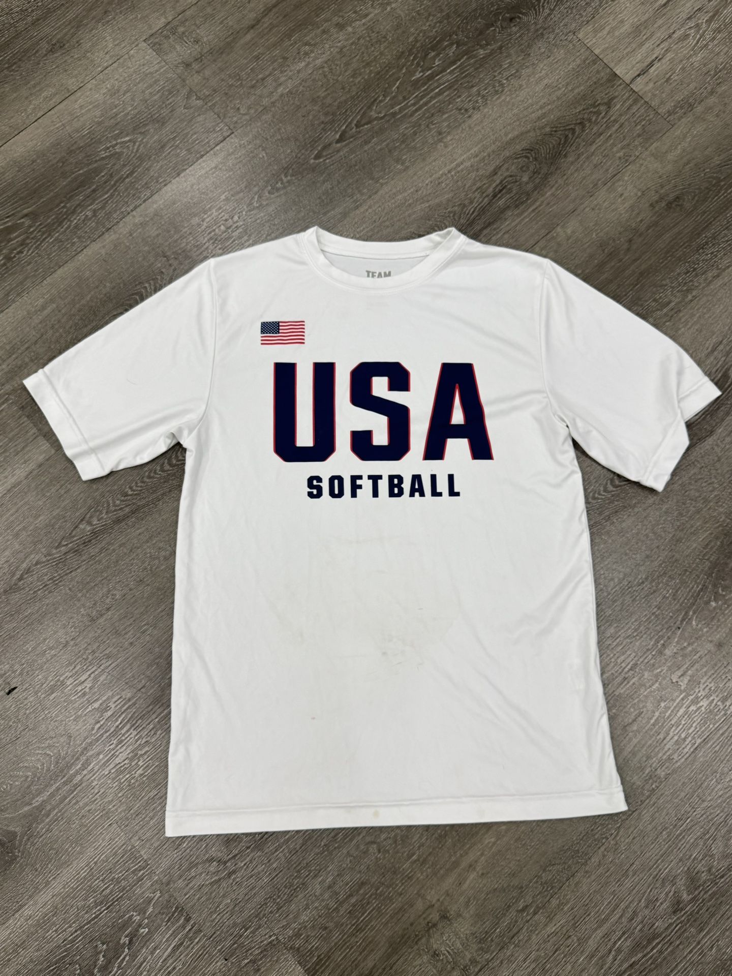 Team USA Softball White Shirt