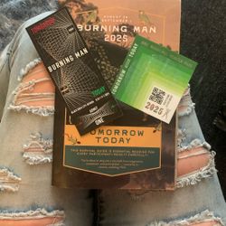 Burning Man Ticket & Parking Pass